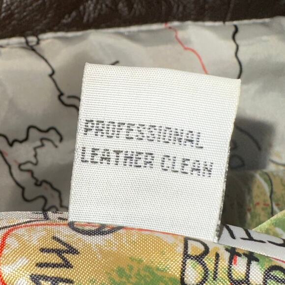 Vintage Leather Life Member North American Hunting Club Bomber Jacket Size Large - Picture 7 of 15